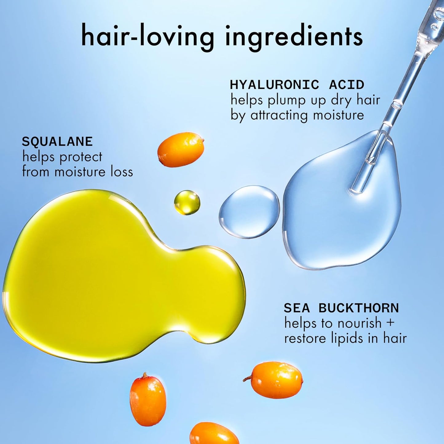 amika Hydro Rush Intense Moisture Leave-In Conditioner with Hyaluronic Acid