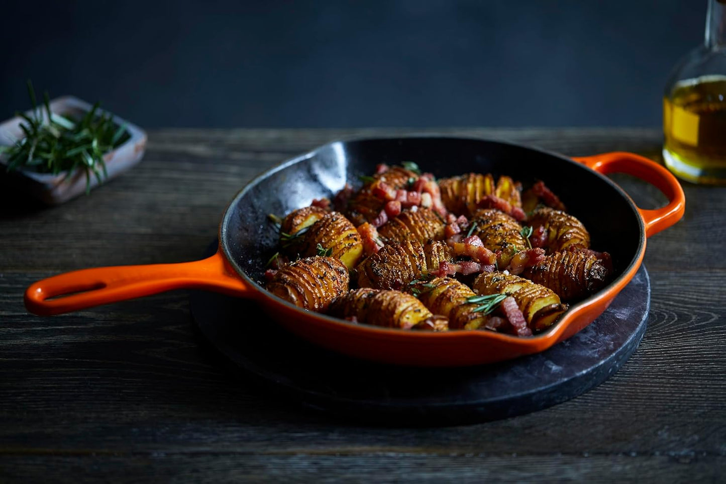 Le Creuset Enameled Cast Iron Signature, 9-Piece Cookware Set, Flame