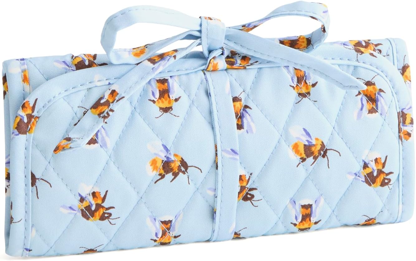 Vera Bradley womens Premium Cotton Jewelry Roll