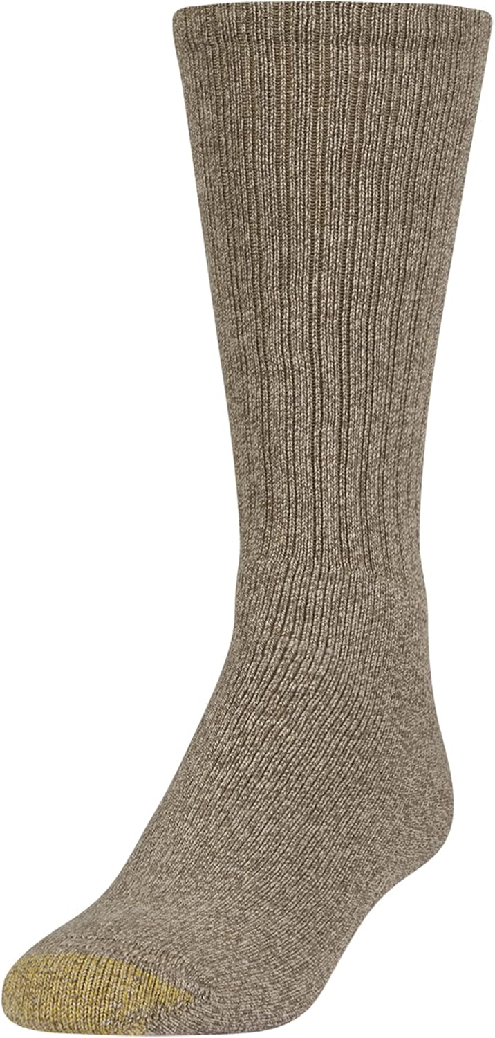 GOLDTOE mens Harrington Crew Socks, Multipairs