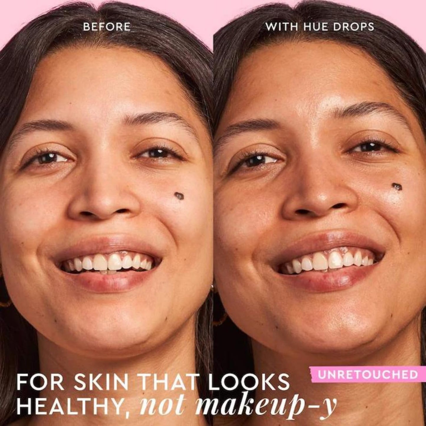 Glow Recipe Hue Drops Bronzing Drops, Tinted Face Serum, Glow Primer + Liquid Highlighter, Niacinamide + Hyaluronic Acid, Radiant Warm Glow, Sunglow (40ml)