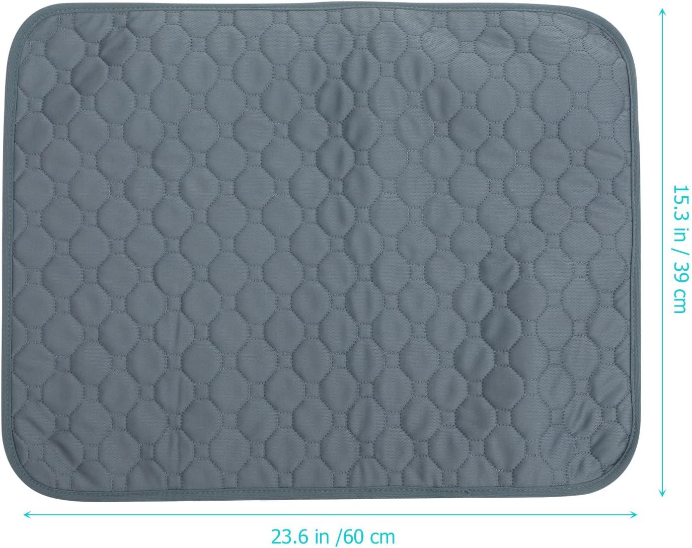 Milisten Multi-Function Pet Cooling Mat and Dog Urine Pad, Anti-Slip Washable Summer Cushion, Size S, Breathable Absorbent Bed Mat for Indoor Dogs and Puppies