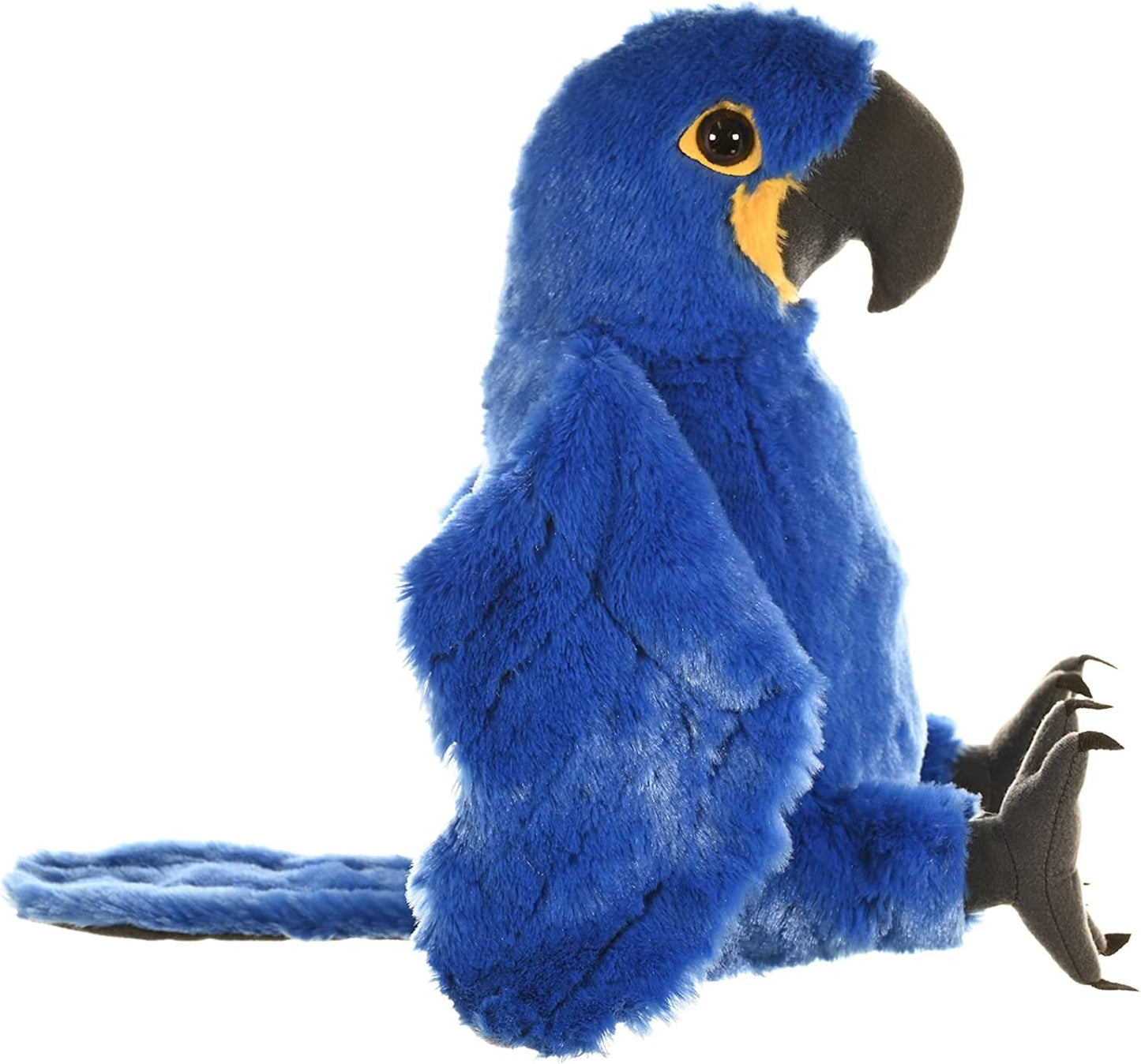 Wild Republic Hyacinth Macaw Plush, Stuffed Animal, Plush Toy, Gifts for Kids, Cuddlekins 12 Inches, Blue