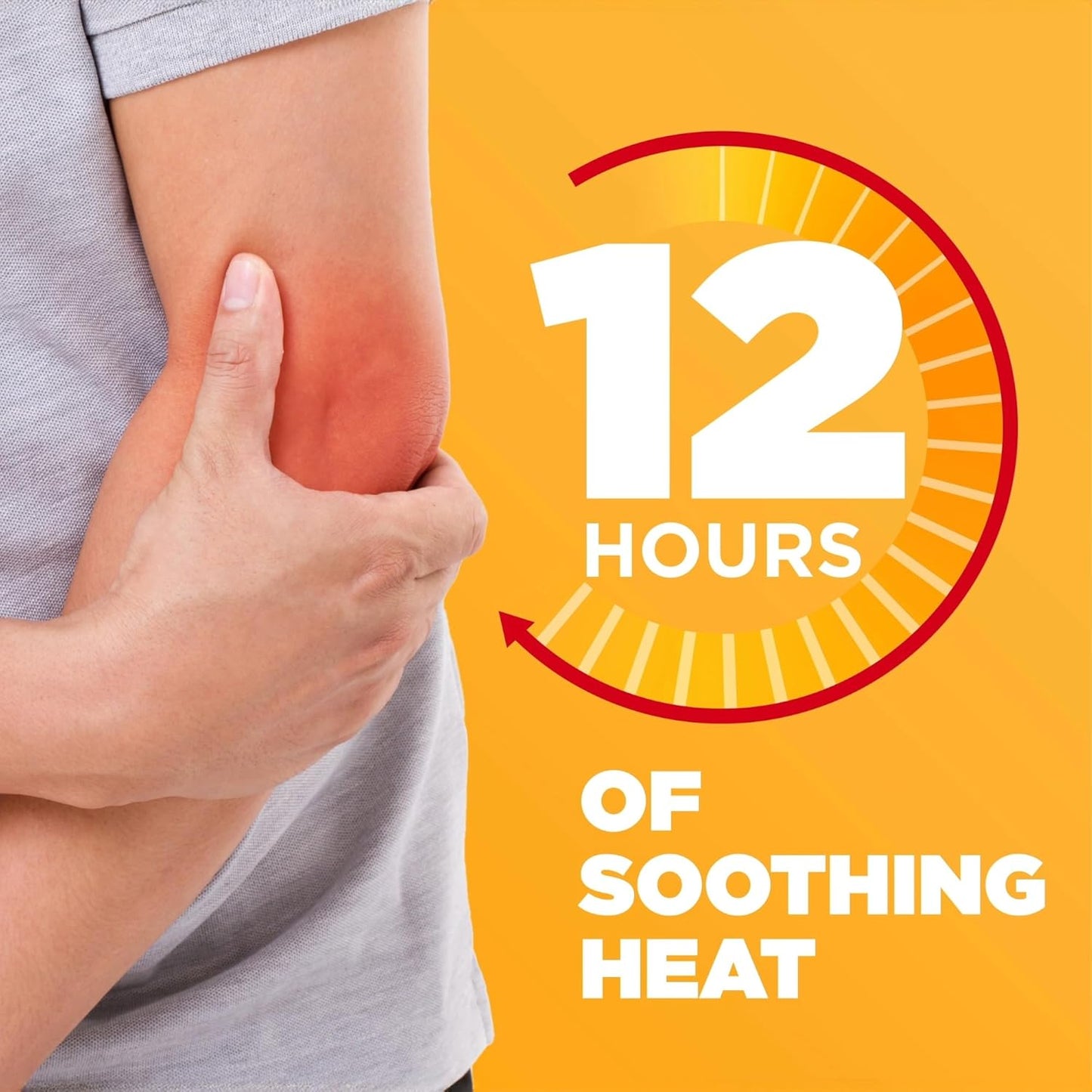 ThermaCare Arthritis Heat Wraps - Targeted Joint Pain Relief for Hands, Wrists, & Knees - 8-Hour Therapeutic Heat Therapy - Flexible, Discreet, & Portable - Drug-Free (6-Count)