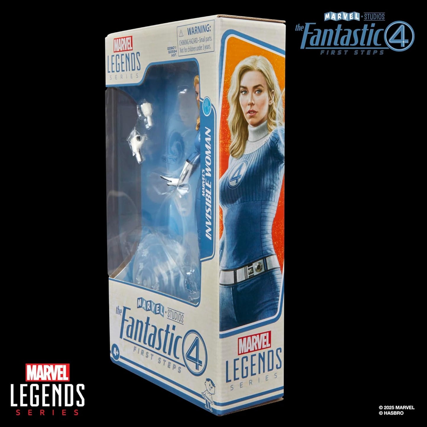 Marvel Legends Series Marvel's Invisible Woman, The Fantastic Four: First Steps Sue Storm Movie Collectible 6 Inch Action Figure Toy