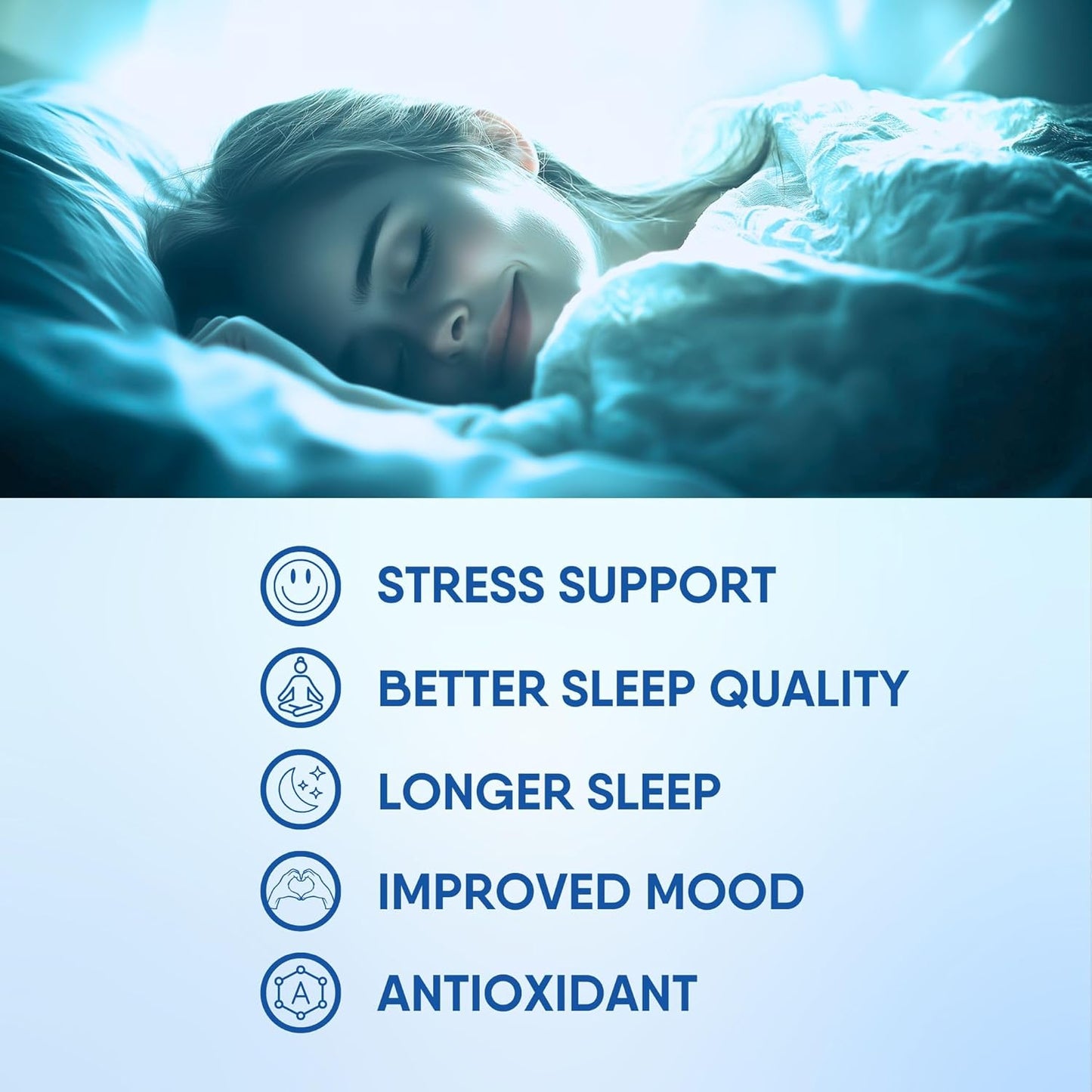 Sleep Aid Herbal Tea – Organic Calming Blend with Lemon Balm, Lavender, Linden, Chamomile, California Poppy, Passionflower, and Verbena – Supports Deep Sleep, Stress Relief and Relaxation