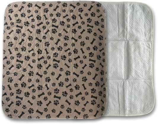 Washable Puppy Pee Pads with Pheromone Attraction – Reusable Dog Pee Pad, Waterproof Non-Slip Training Pad for Indoor Use, Crates & Apartments, 29 × 25 in