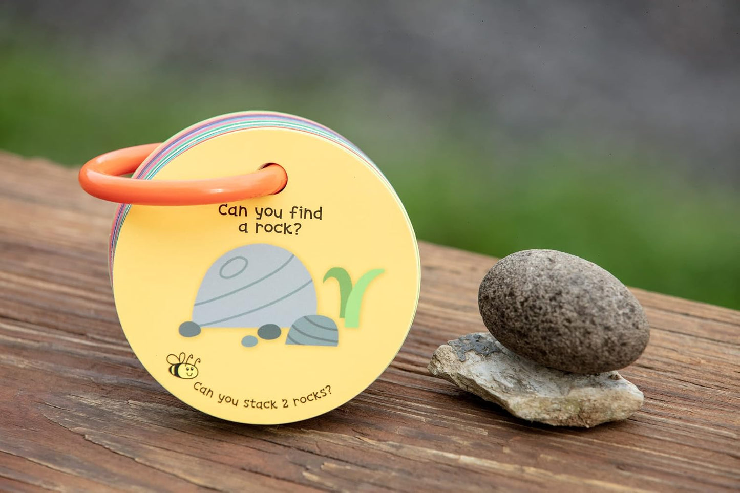 MOLLYBEE Kids Toddler Outdoor Scavenger Hunt Cards at The Park, Toddler Games, Gifts for Ages 2, 3, 4
