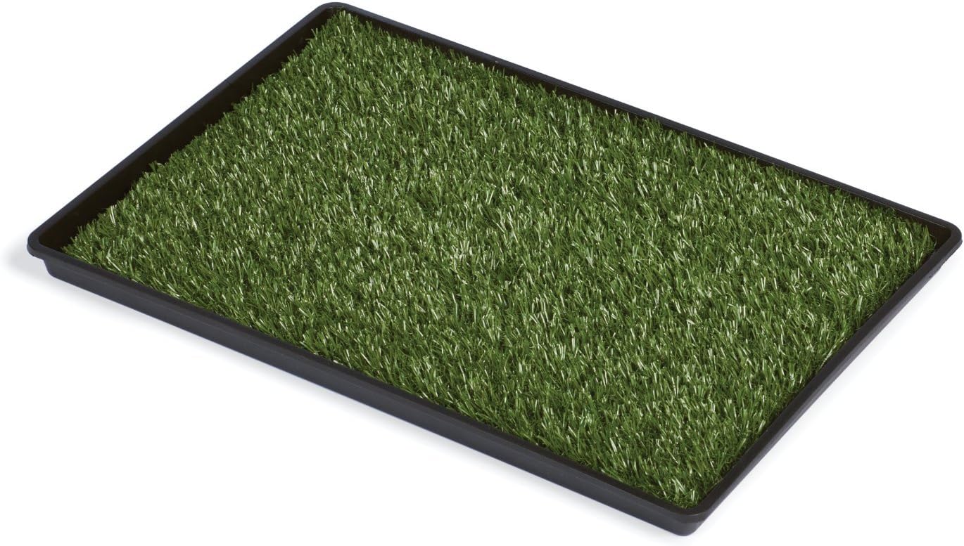 Prevue Pet Products Replacement Tinkle Turf Pee Patch for Item 502 - Realistic Grass Potty Pad, Washable Artificial Grass Mat Replacement for Tray, for Indoor or Outdoor Use - Large Dogs