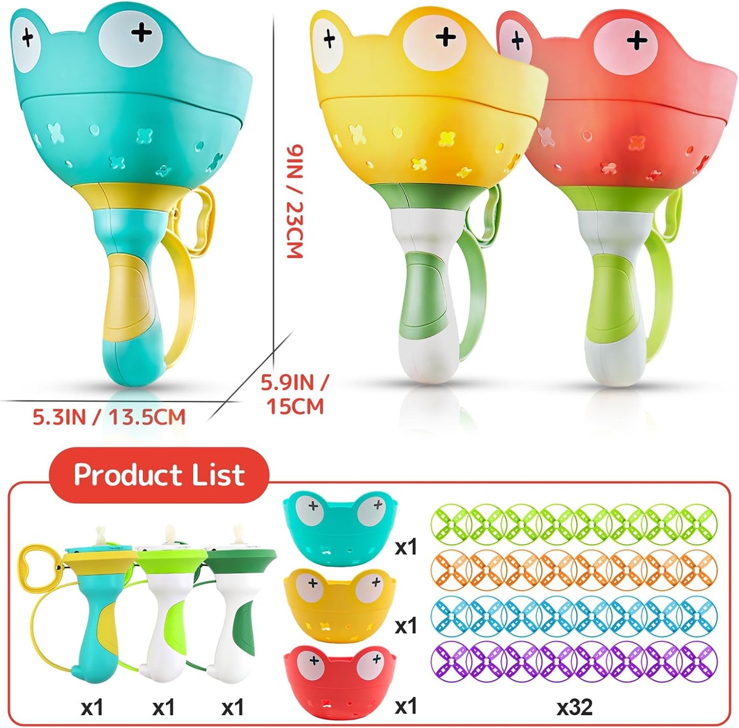 pamexin Outside Toys for Kids Ages 4-8 - Manual Capture Catching Game - Toddler Chasing Toy for Boys & Girls, Ages 3-7 - Outdoor Fun Family Games