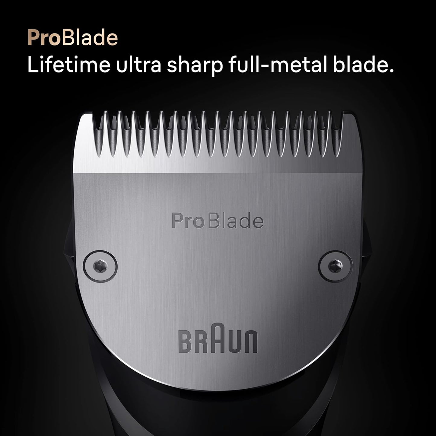 Braun Series 9 PRO All-in-One Beard & Body Grooming Kit for Men, Cordless Trimmer, Hair Clippers & Shaver for Face, Hair & Body with Gillette Labs Razor, AIO 9570