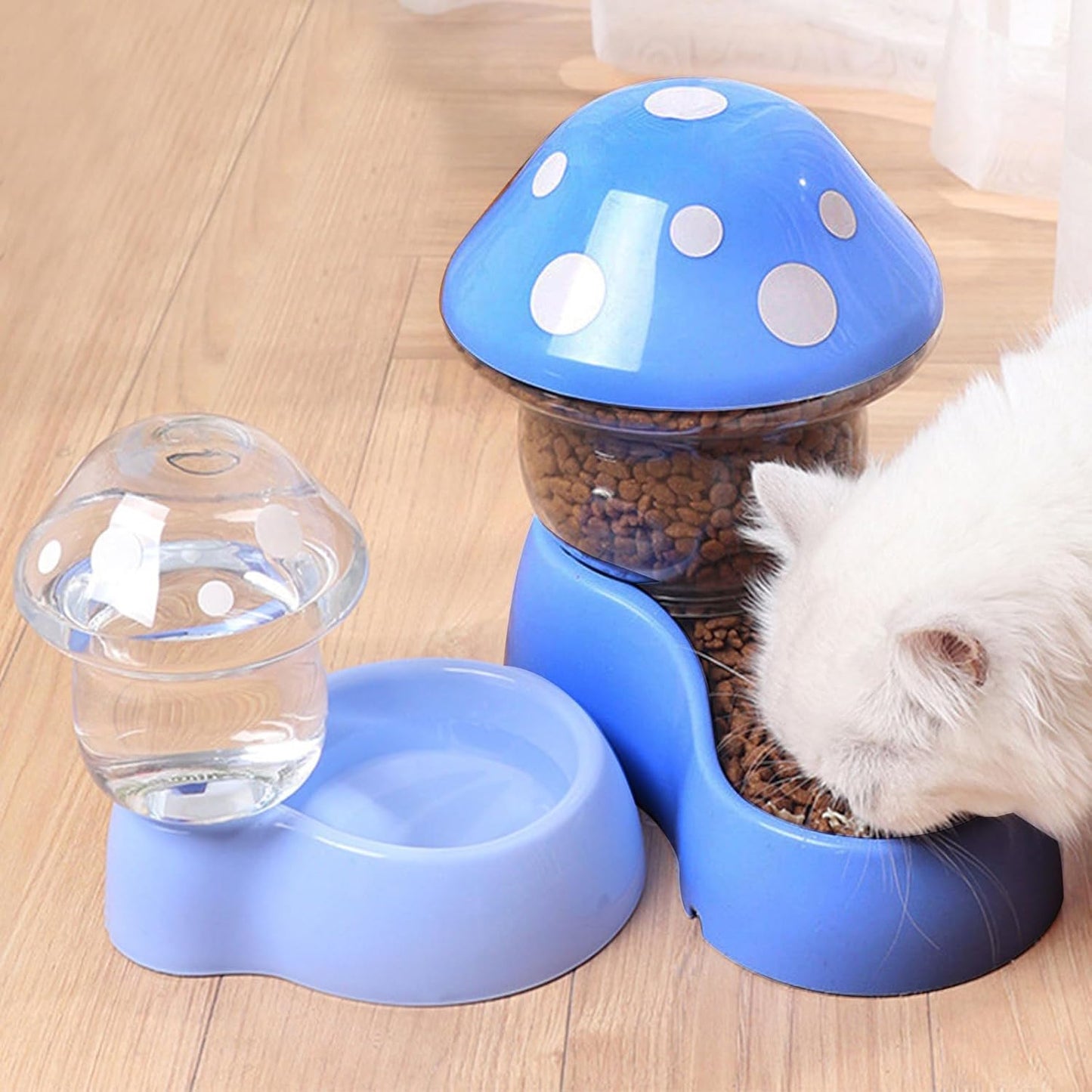 Cats Bowl Pet Automatic Water Bowl Food Bowl Pet Bowl Large Capacity Dog Feeding Bowl Water Dispenser for Small Pet Dogs