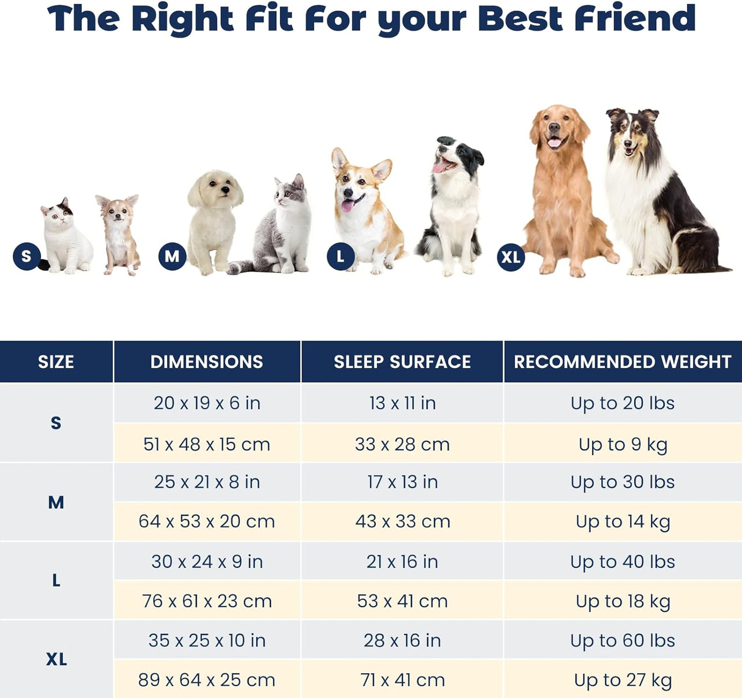 Miguel Removable Washable Dog Bed for Medium Dog Easy Clean - Rectangle Pet Bed for Large Cats with Zipper Cover Bolster Cuddle Puppy Bed with Supportive Side Wall Slip-Resistant Bottom, Brown 30 Inch