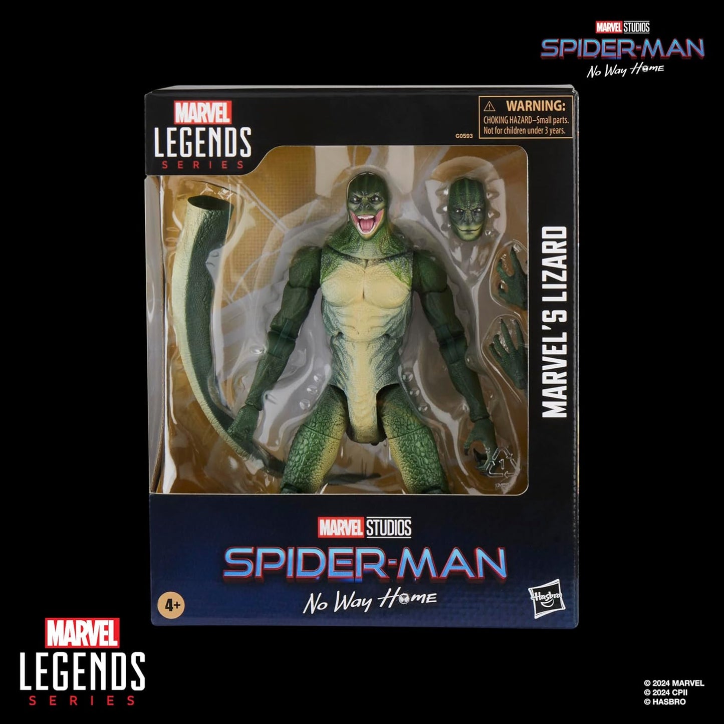 Marvel Legends Series Lizard, Spider-Man: No Way Home Deluxe Collectible 6 Inch Action Figure (Amazon Exclusive)