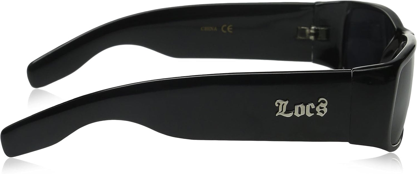 Locs 9006 Hardcore Gangster Sunglasses - Original Black