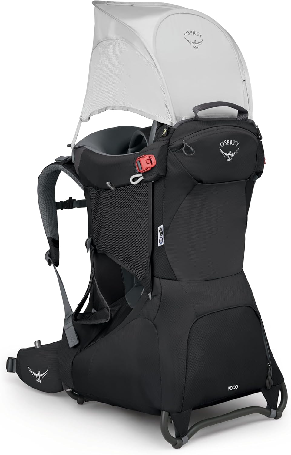 Osprey Poco Child Carrier Backpack - Adjustable Travel Baby Carrier with Sunshade - Hiking Carrier for Toddlers