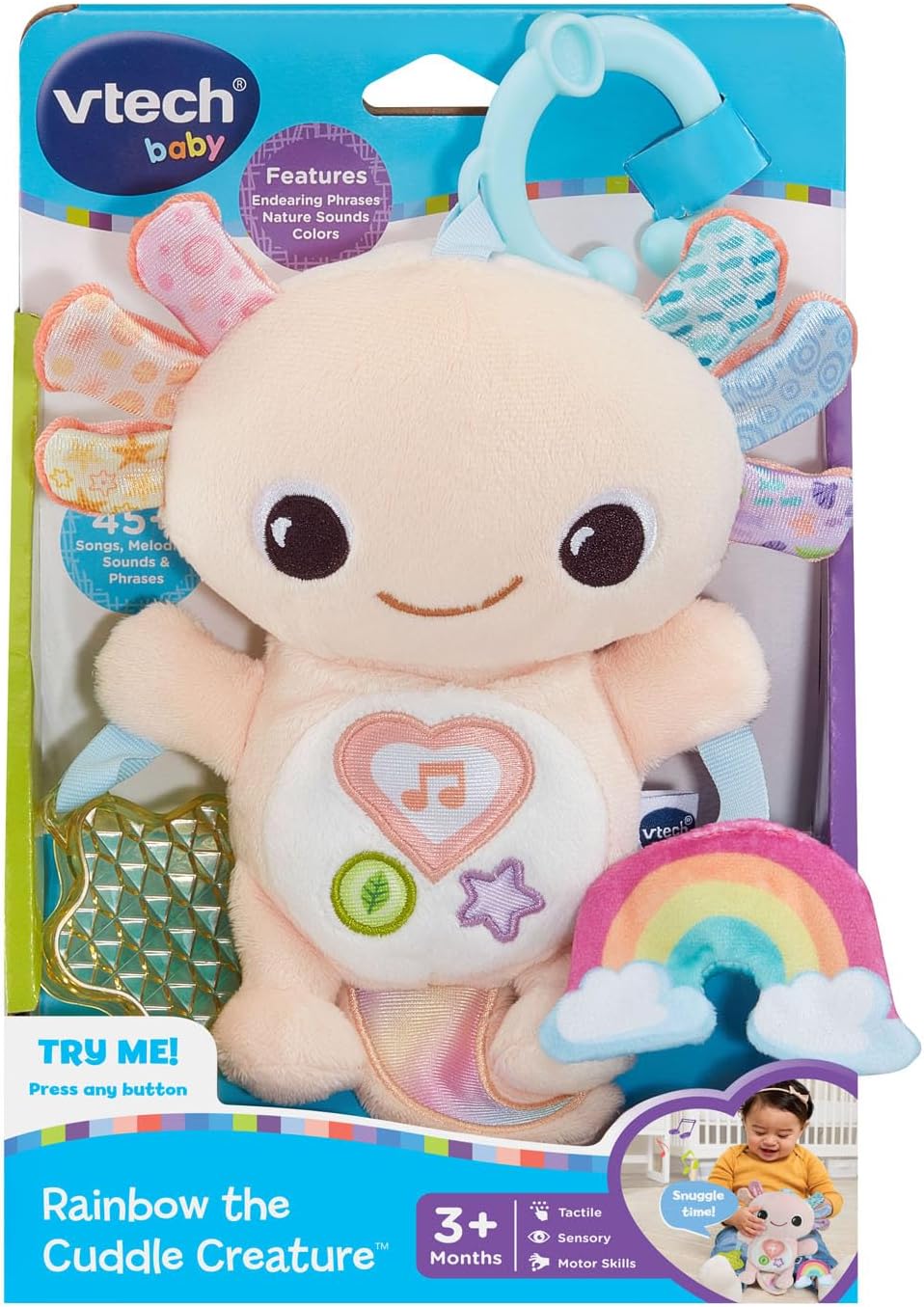 VTech Baby Rainbow the Cuddle Creature, Crib Hanging Toy