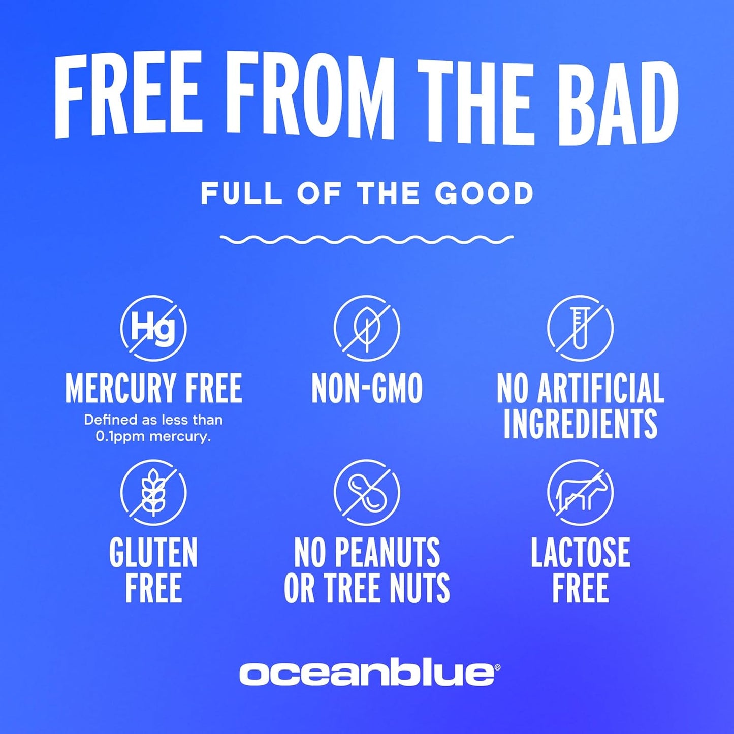 Oceanblue Professional Omega-3 2100 with Vitamin K2 and Vitamin D3-60 Count - Triple Strength Burpless Fish Oil Omega-3 Supplement with EPA, DHA & DPA - Wild Caught - Orange Flavor, 30 Servings