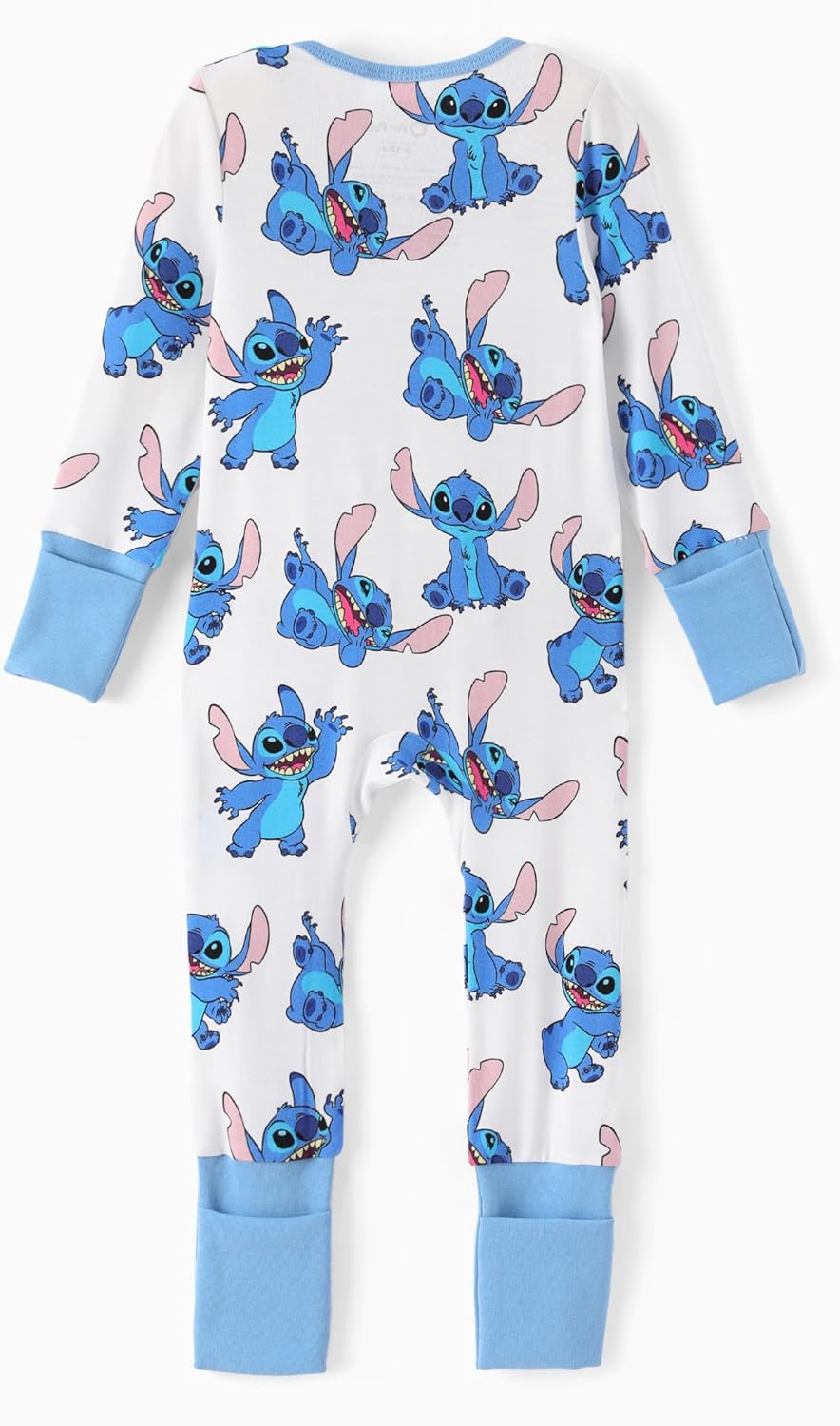 Disney Princess Stitch Marvel Baby Viscose Made from Bamboo Long Sleeve Footie Romper Zipper Sleep Outfit Newborn to Infant