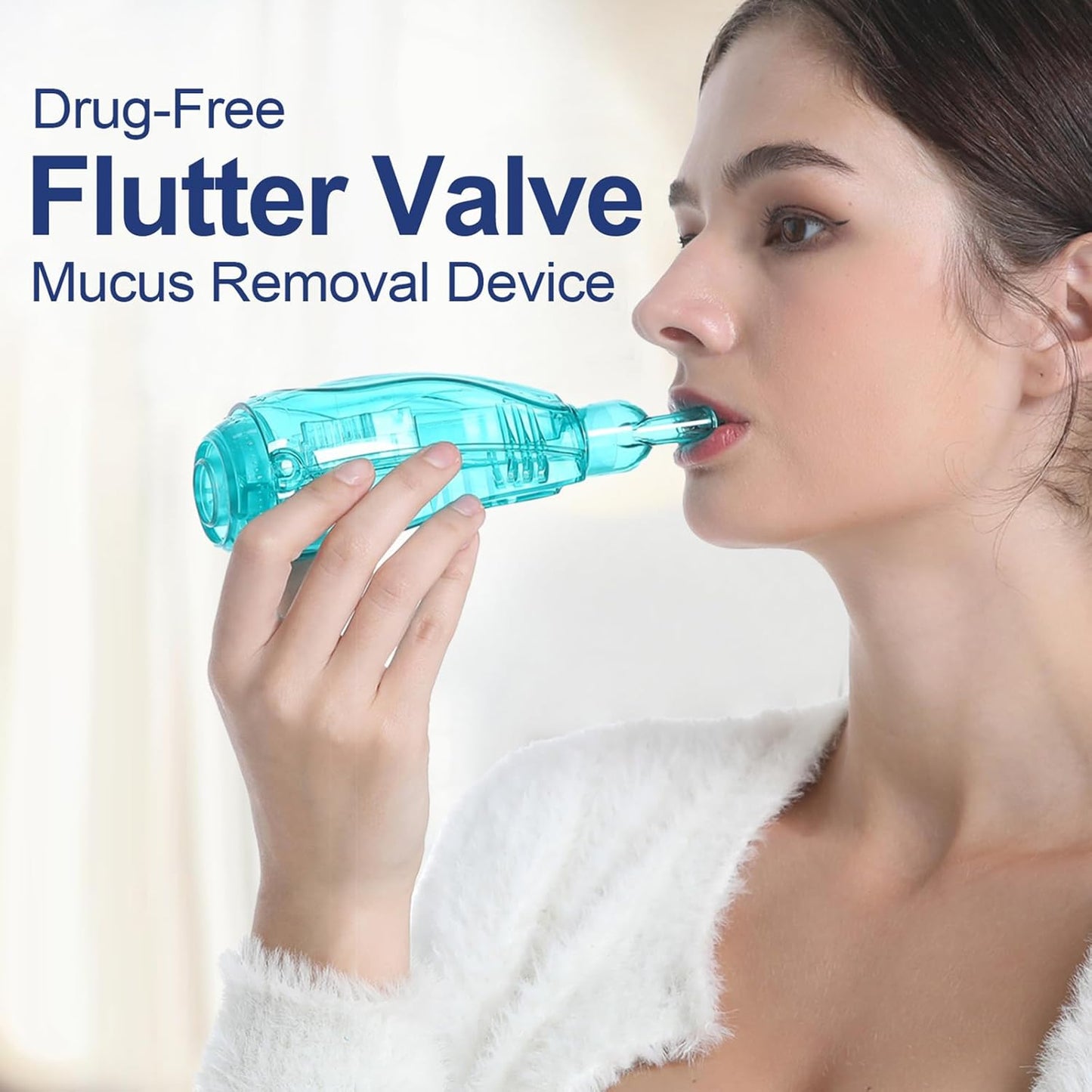 Flutter Valve Device for Lungs, Breathing Exercise Device, Breathing Trainer(Strong)