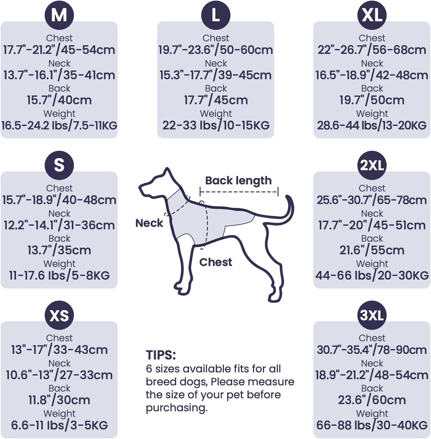 Dog Anxiety Vest and Coat, Skin-Friendly Anxiety Calming Hoodie with Ear Wrap, Dog Jacket for Thunder, Fireworks, Travel, Vet Visits and Separation - Keep Pet Calm Without Medicine & Training