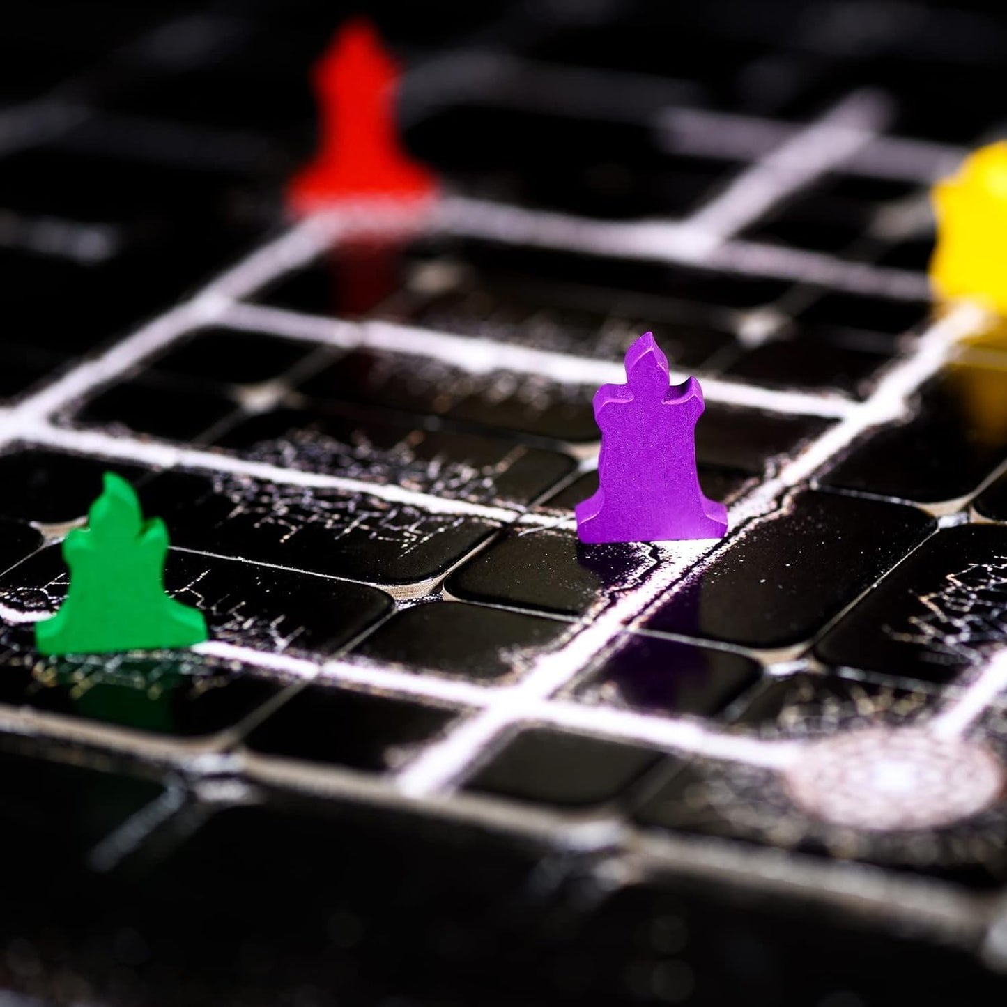 The Night Cage by Smirk and Dagger | Cooperative Candlelit Horror Strategy Game | Tile Laying Labyrinth Escape Adventure | for 1 to 5 Players | Ages 14+
