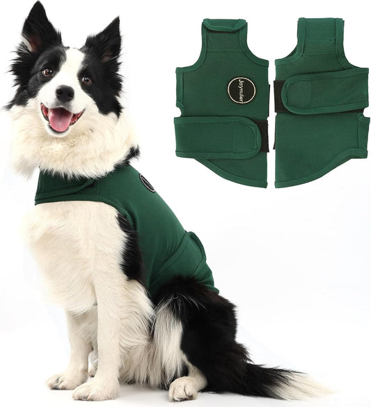 Dog Anxiety Relief Calming Vest, Dog Anxiety Jacket, Skin-Friendly Thunder Jacket