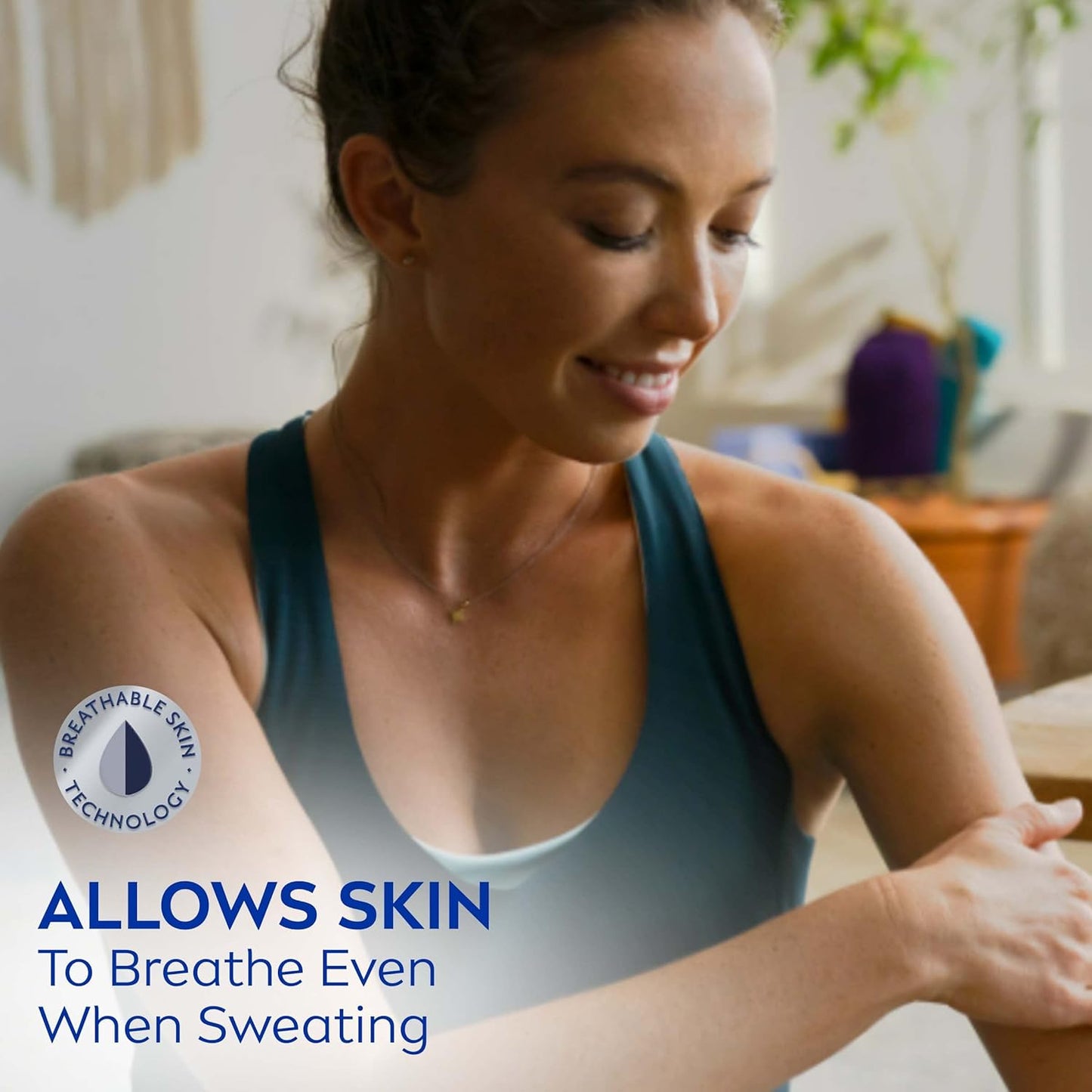 NIVEA Breathable Nourishing Body Lotion Fresh Fusion, Body Lotion for Dry Skin, 13.5 Fl Oz Pump Bottle