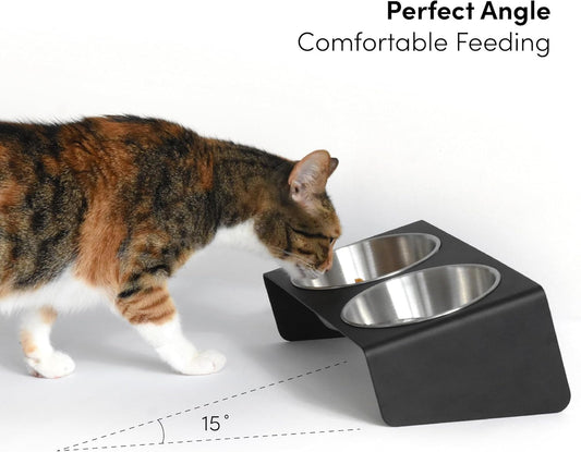 Elevated Pet Bowl, for Cats and Small Dogs