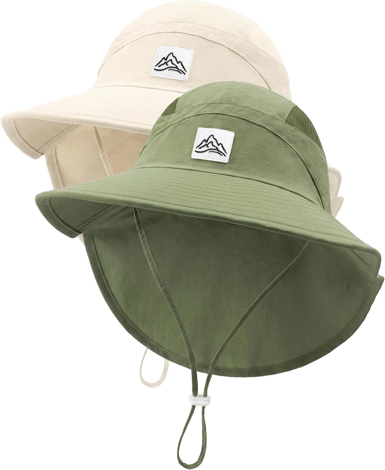 Toddler Baby Sun Hat Kids Sun Protection Summer Outdoor Sun Hats for Boys Girls Beach Fishing Hat Age 0-8 Years