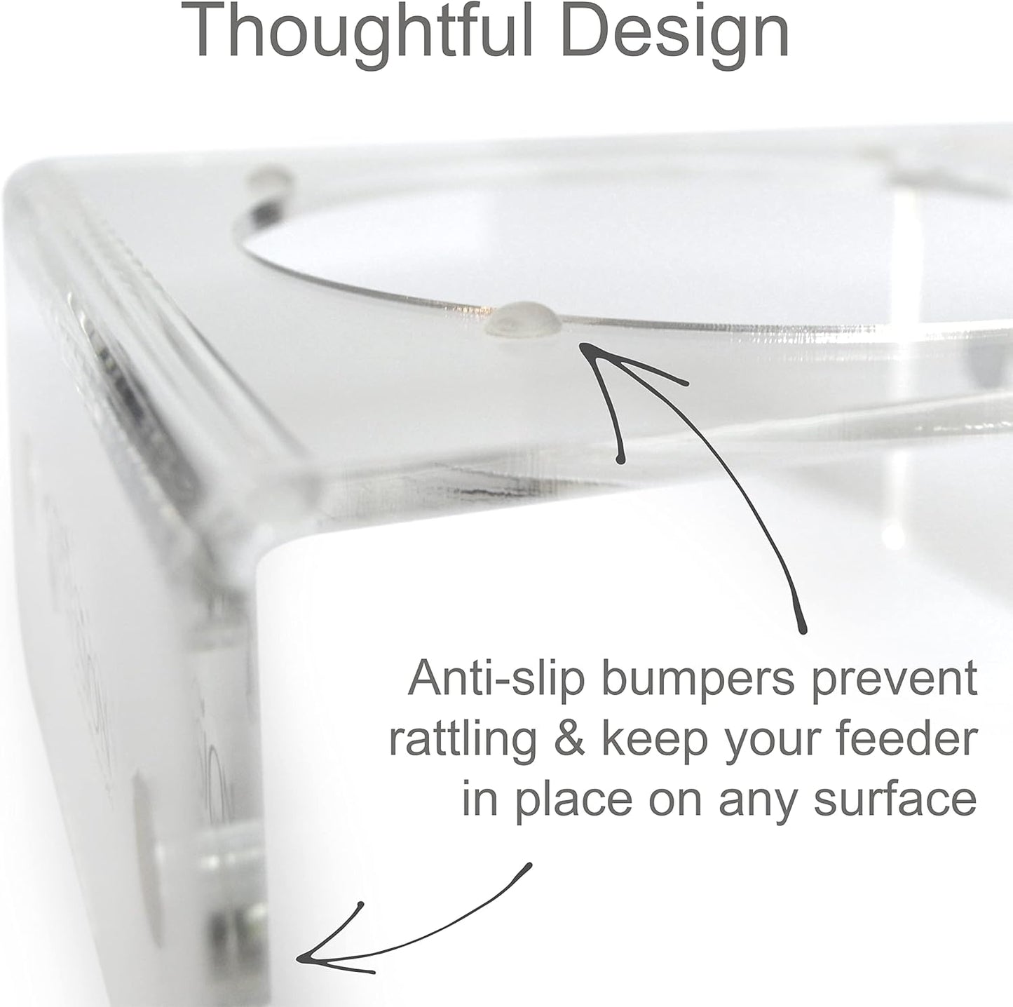 PetFusion Elevated Dog Bowls, Cat Bowls Innovative Raised Pet Feeder