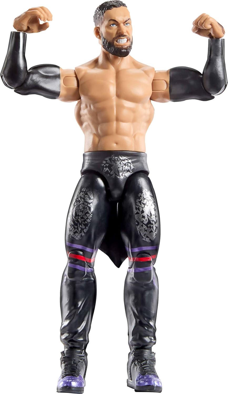 Mattel WWE Finn Balor Action Figure, Main Event Series #156, 6-inch Collectible Superstar with 14 Articulation Points & Life-Like Look