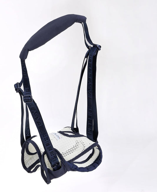 Dog Lift Harness for Back Legs - Adjustable Mobility Aid for IVDD/Paralyzed/Senior Dogs (3-in-1 Sling Design), Comfortable Leg Support, Instantly Help Your Dog Walk Again (Blue, S)