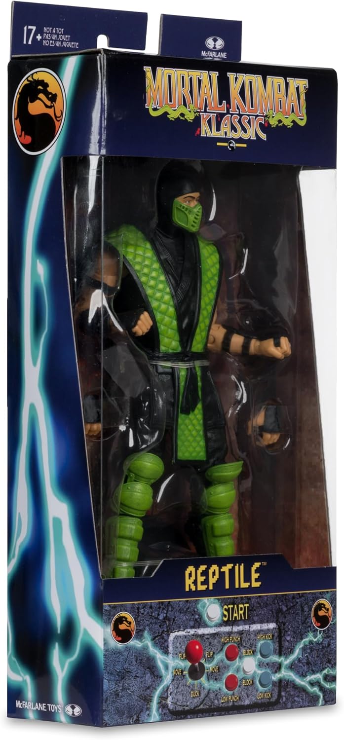 McFarlane Toys - Mortal Kombat Klassic Reptile 7in Action Figure