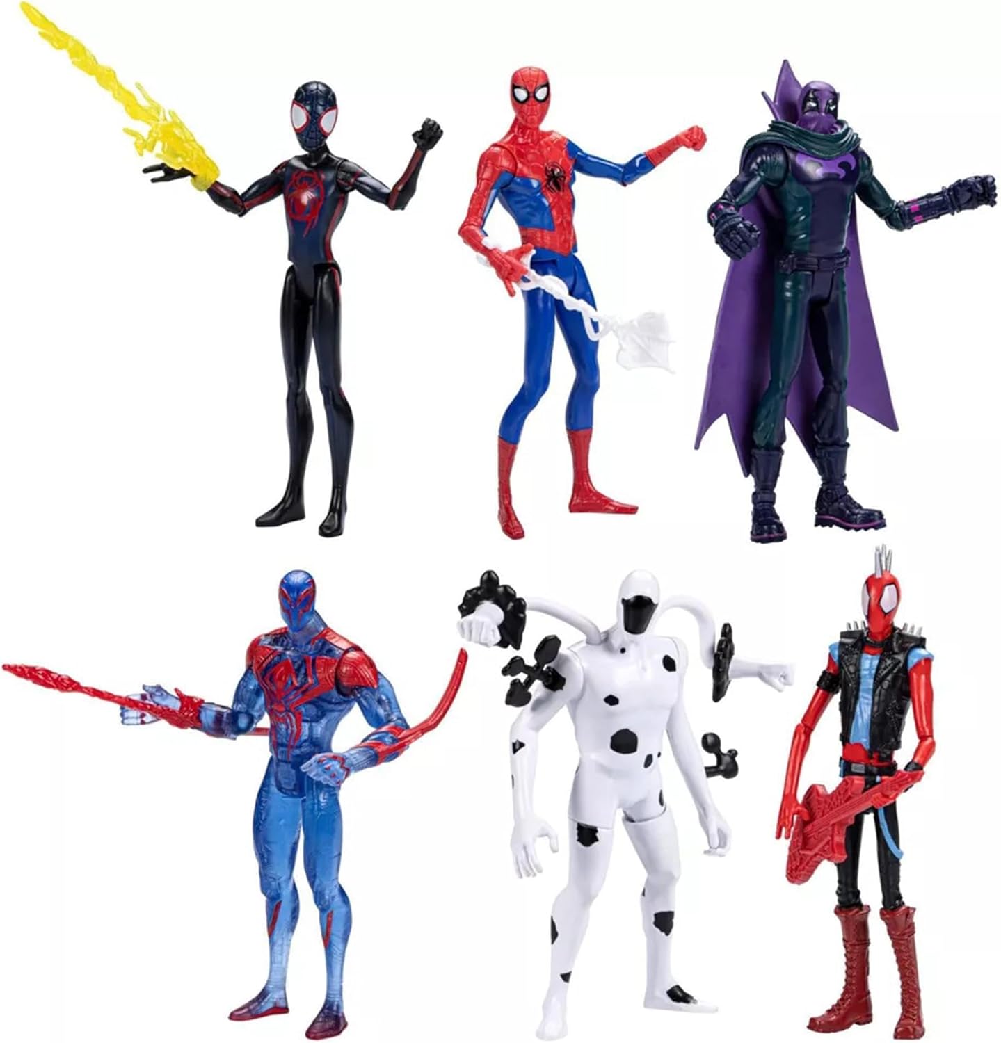 Marvel Spider-Man Across The SpiderVerse 6 Inch Ultimate Showdown Figure 6-Pack