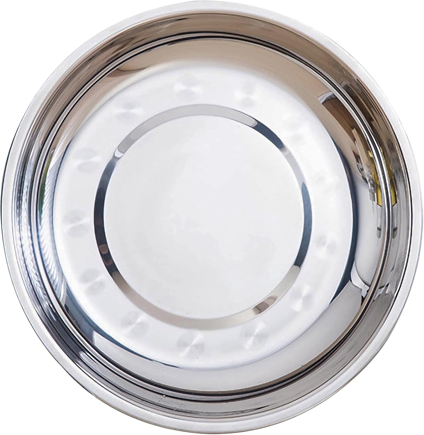 4Packs Cat-Bowls Cat Food Bowl - 6.1 Inch Stainless Steel Cats Feed Bowl for Indoor Cats Shallow and Wide Wet Food Plate Pet Feeding Whisker Fatigue Relief Pet Plate for Kitten Puppy (Type-B)