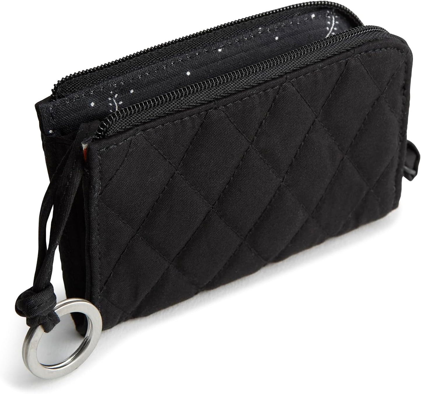 Vera Bradley Women's Premium Cotton Zip Card Pouch