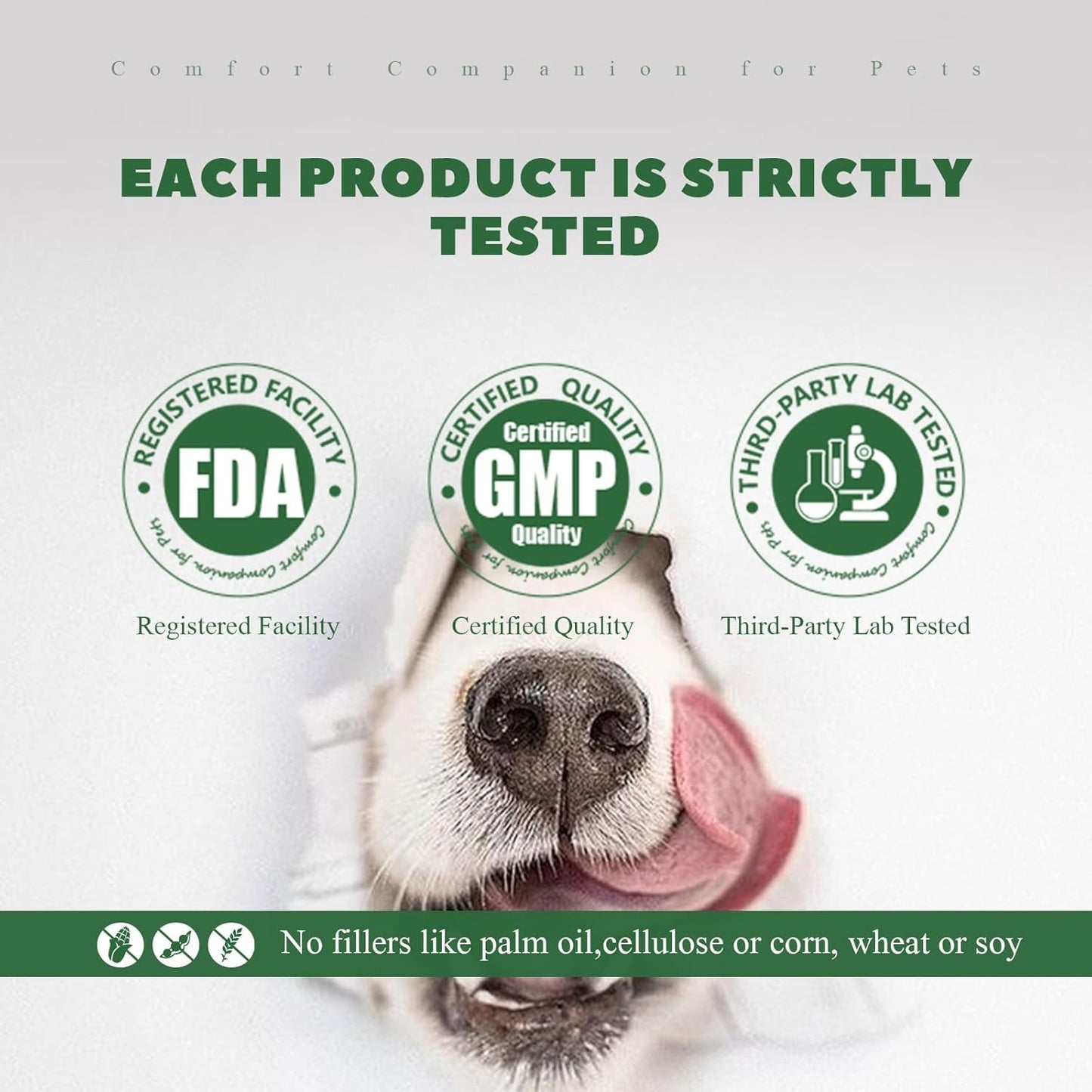 Dog Teeth Cleaning Powder, Dog Dental Powder for Teeth Cleaning and Dog Breath Fresh for Dogs with Probiotic & Tartar Remover, Plaque Off Dog Tooth Cleaning 150g
