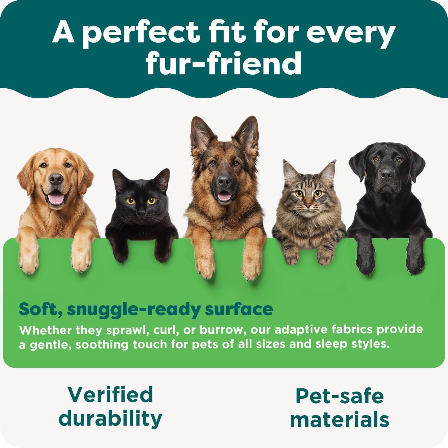 FurHaven Orthopedic Dog Bed for Large Dogs, L-Shaped Chaise Mattress, Egg Crate with a Solid Orthopedic Foam Base for Joint Support, Removable Washable Cover, Jumbo XL, Plush & Velvet, Sable Brown