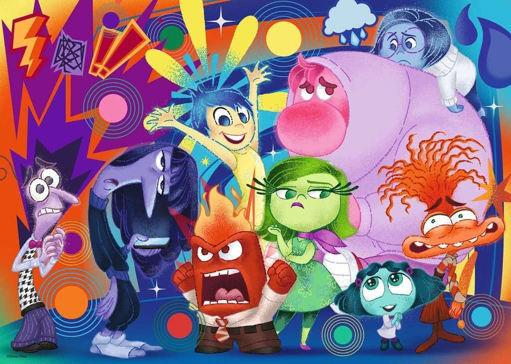 Ravensburger Disney Inside Out 2 - New Emotions at Headquarters | 1000 Piece Jigsaw Puzzle | Explore Vibrant Imagery | Perfect for Disney Fans| Amazon Exclusive