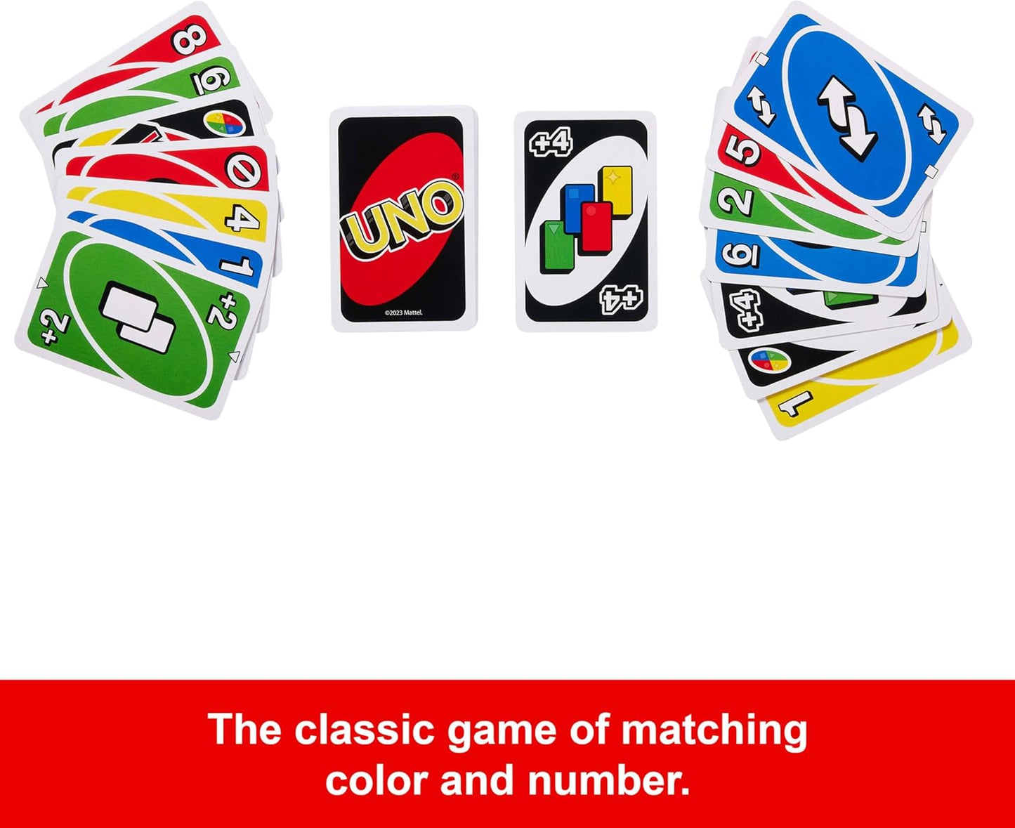 Mattel Games UNO Card Game in Travel & Storage Tin for Kid, Adult & Family Nights & Parties, Color Blind Accessible & Customizable Deck (Amazon Exclusive)