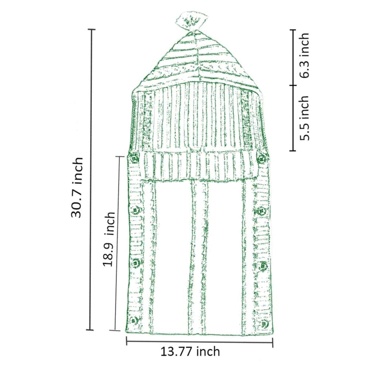 XMWEALTHY Newborn Baby Wrap Swaddle Blanket Knit Sleeping Bag Receiving Blankets Stroller Wrap for Baby Beige 0-6 Month