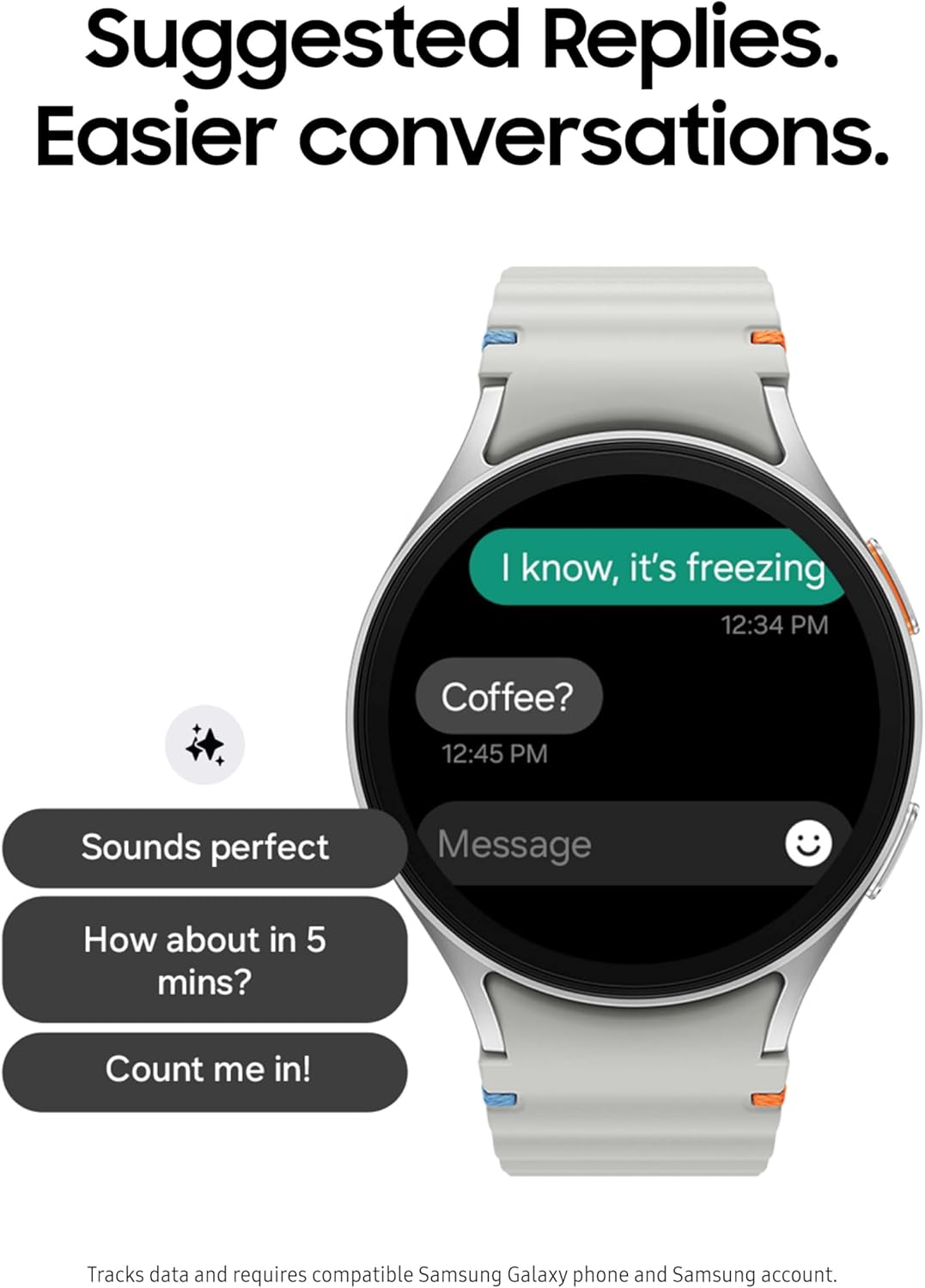 Samsung Galaxy Watch 7 44mm Bluetooth AI Smartwatch w/Energy Score, Wellness Tips, Heart Rate Tracking, Sleep Monitor, Fitness Tracker, 2024, Green [US Version, 1Yr Manufacturer Warranty]