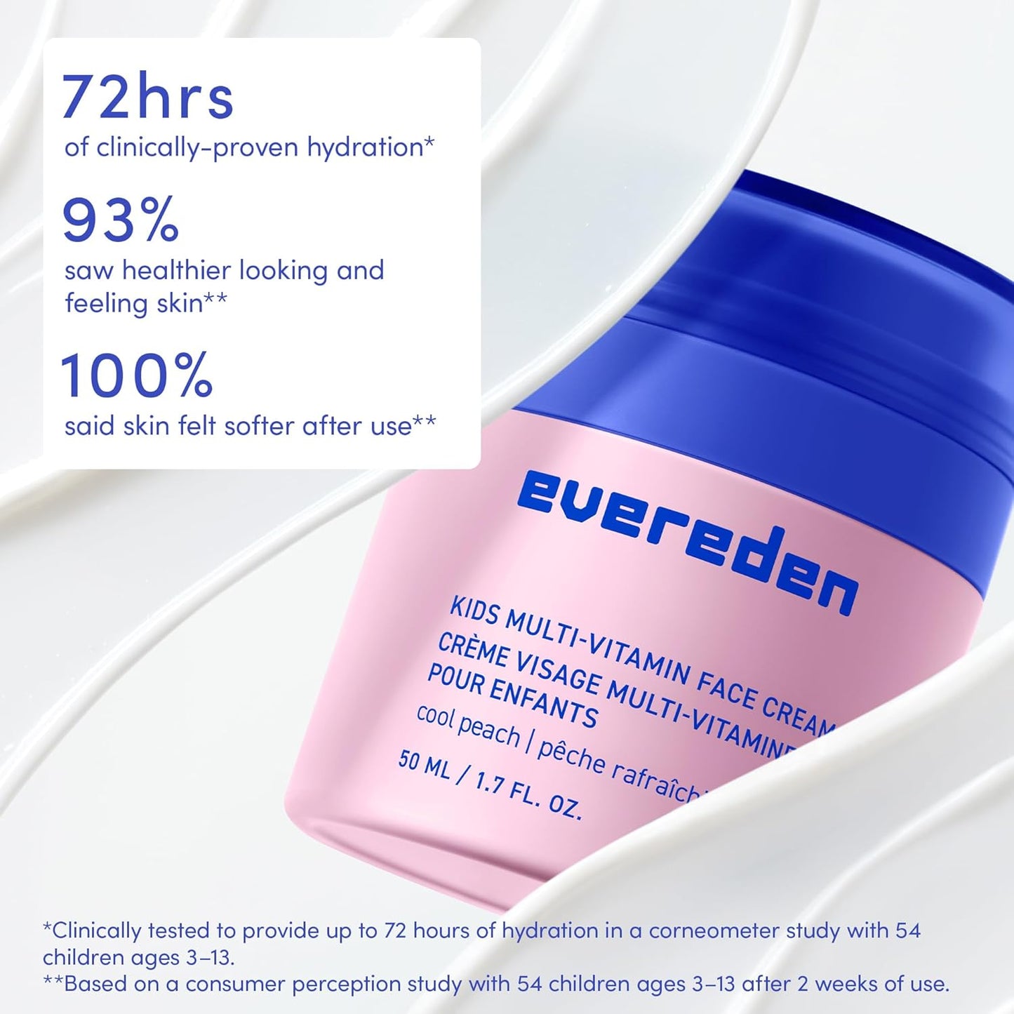 Evereden Kids Daily 1-2-3 Routine Bundle with Multi-Vitamin Kids Face Wash, Face Cream, SPF 30 & Spa Headband – Non-Toxic, Dermatologist-Tested & Gentle Skincare for Kids – Perfect for Daily Care