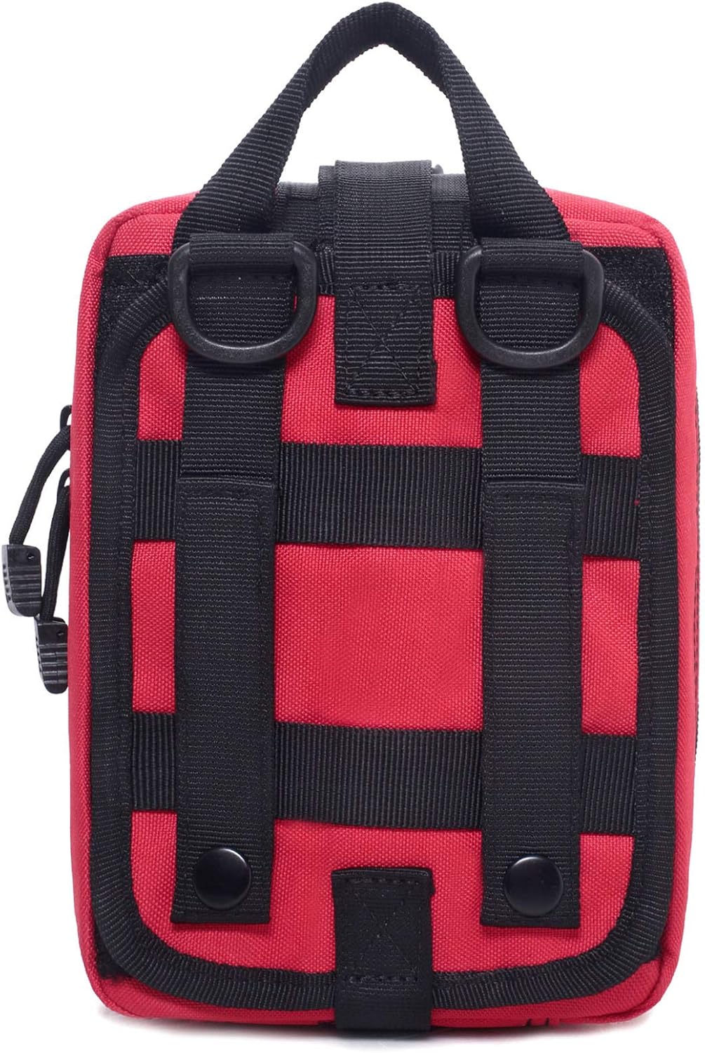 Molle Pouch, Sturdy 600D Nylon Tactical Medical Pouch,Rip-Away EMT First Aid Pouch (Bag Only)