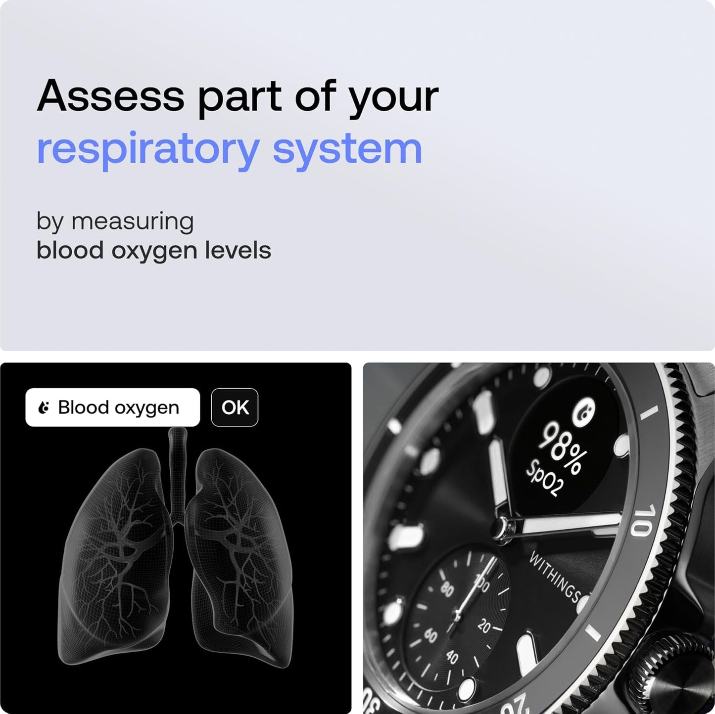 Withings Scanwatch Nova - Heart Health Hybrid Smart Watch for Men & Women - SPO2, Temperature Monitoring, Sleep, Respiratory Health, Cycle Monitoring, 30-Day Battery Life, Apple iOS/Android