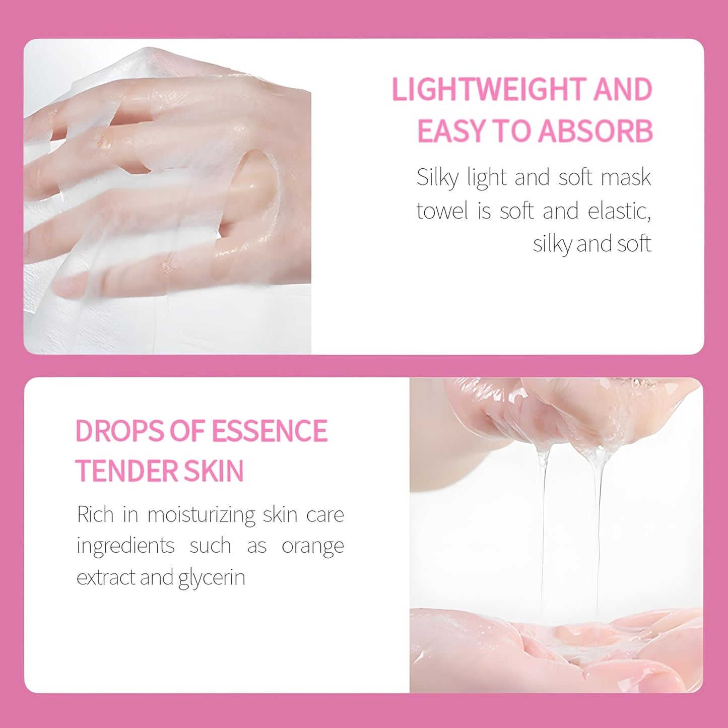 40 Pack Collagen Face Masks Skincare Bulk for All Skin Types,Hydrating Spa Sheet Mask for Sensitive Skin, Facial Mask Sets For Women Skin Care,Hydrating Face Mask Gifts Set for Teen Girls