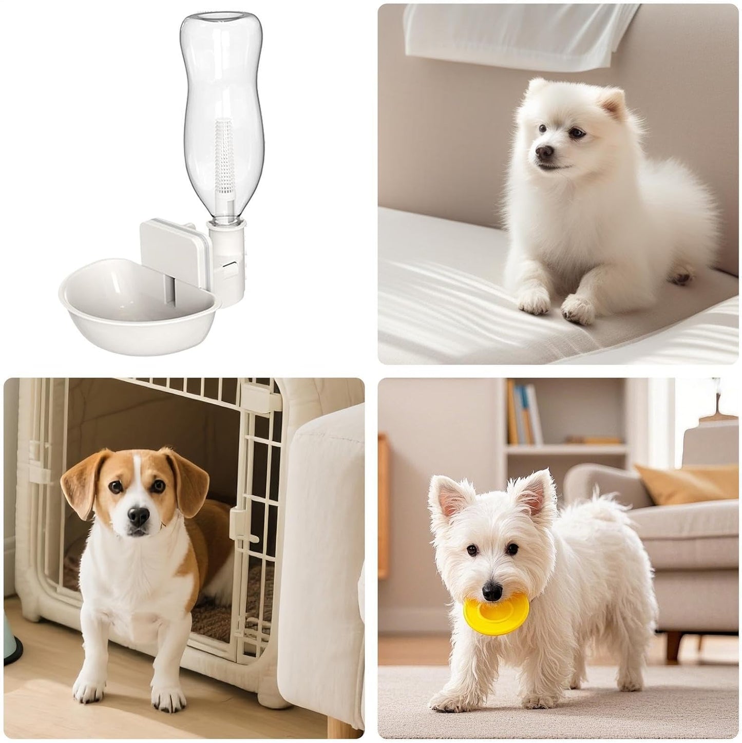 Portable Animal Waterer, Small Pet Drinking Bottle, with Water Dispenser, Pet Water Bottle Feeder Cage Use, Compact Watering Bottles with Smart Style, Pets Drinking Bottles for Hamster