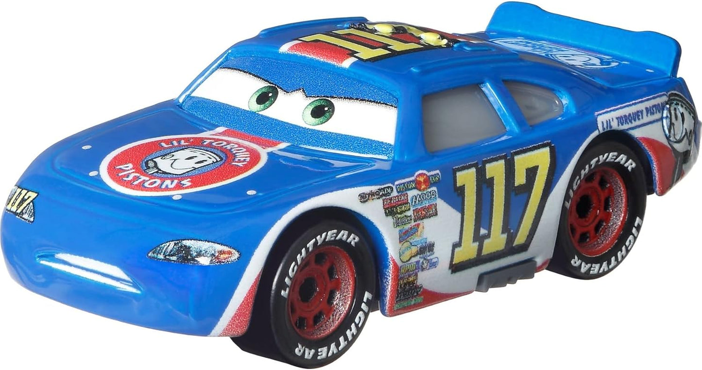 Disney Cars Toys Pixar Cars Die-Cast Ralph Carlow, 1:55 Scale Fan Favorite Character Vehicle for Racing and Storytelling Fun, Gift for Kids Ages 3 Years and Older, Multicolor, (HFB53)