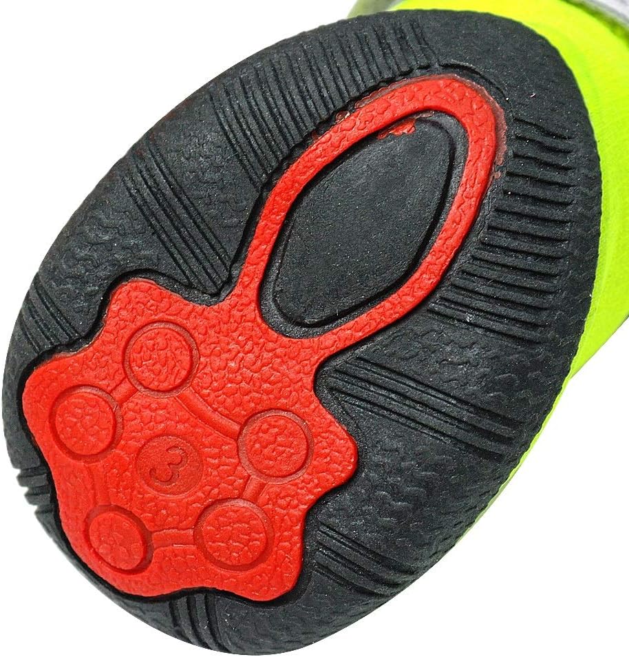 Winter Dog Shoes Warm Small Big Dogs Shoes Socks Waterproof Reflective Dog Boots Paw Protector Non Slip Rain Snow Pet Booties (1)